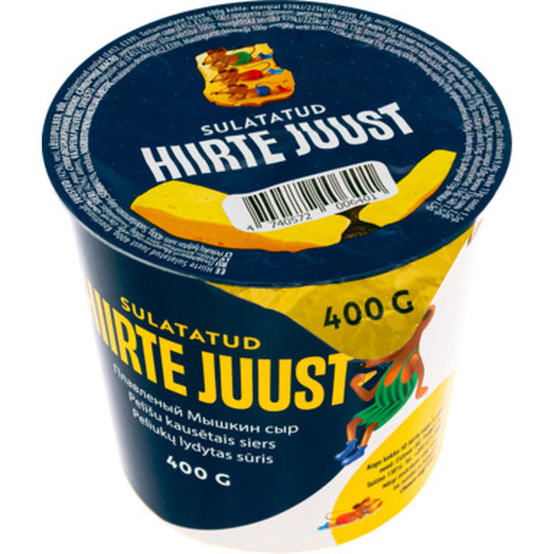 Hiirte sulatatud Juust, ESTOVER, 400 g