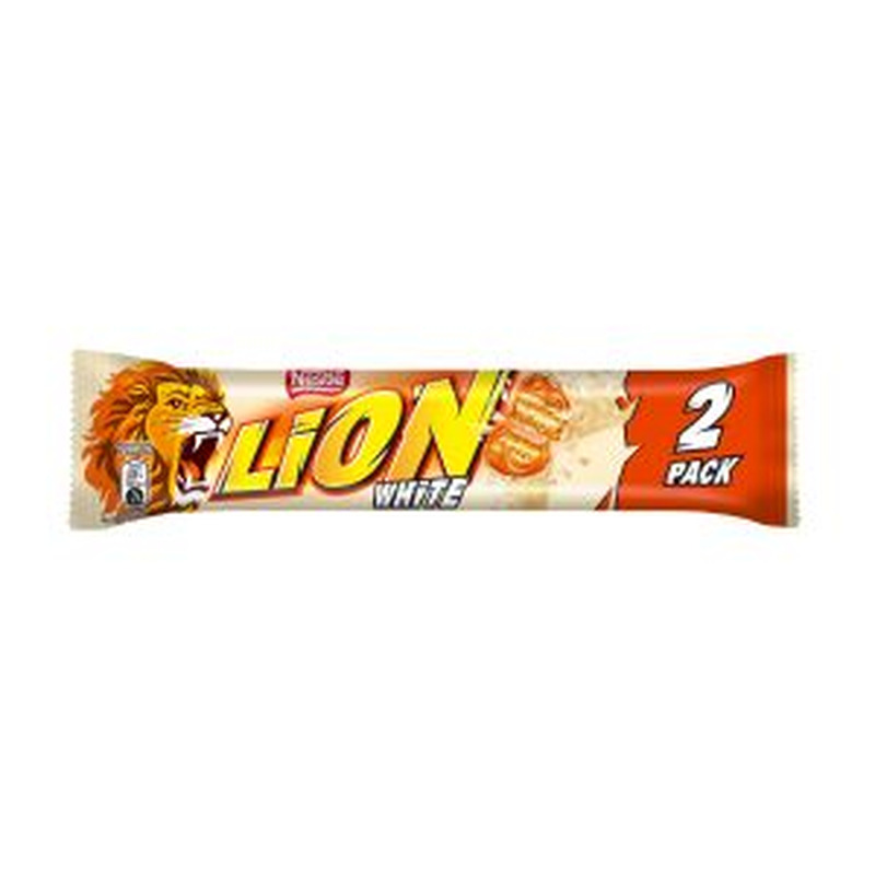 Lion White šokolaadibatoon 2-pakk, NESTLE, 60 g