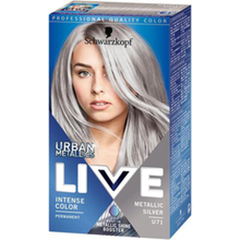 Juuksevärv Live Color U71 Metallic Silver