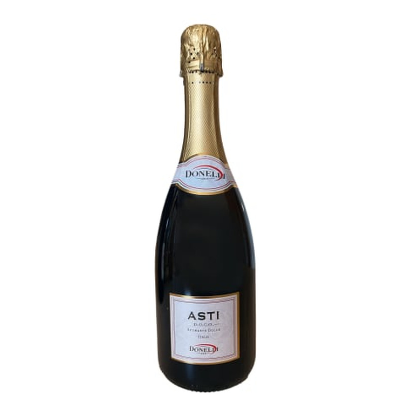 Kaitstud päritolunimetusega vahuvein Moscato Asti Donelli 7%vol 0,75l