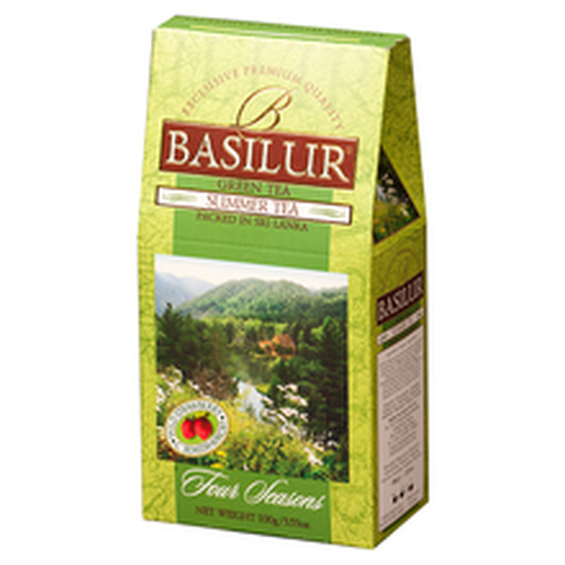 Roheline purutee "SUMMER TEA", BASILUR, 100 g