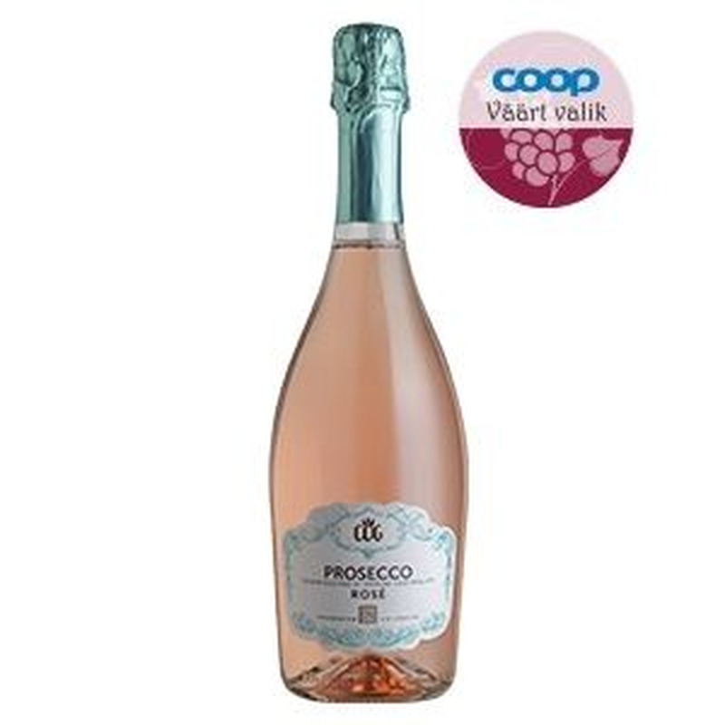 Cantina del Garda Prosecco Rose Extra Dry 0.75L KPN vahuvein