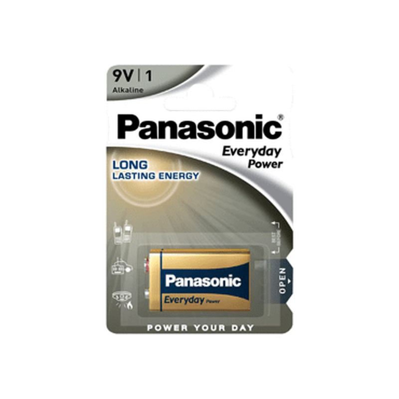 Patarei PANASONIC 6LR61EPS/1B 9V