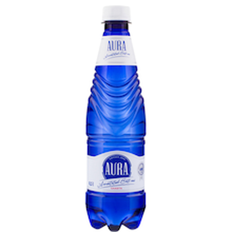 Aura Spring gaasita vesi, 500 ml