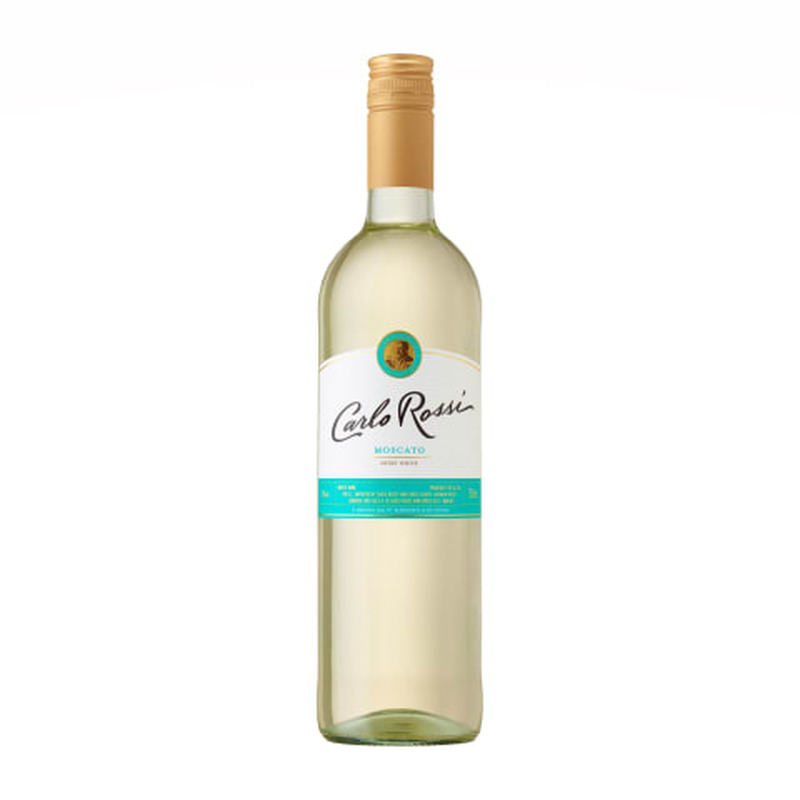 Valge vein Carlo Rossi Moscato 9,5% 0,75l