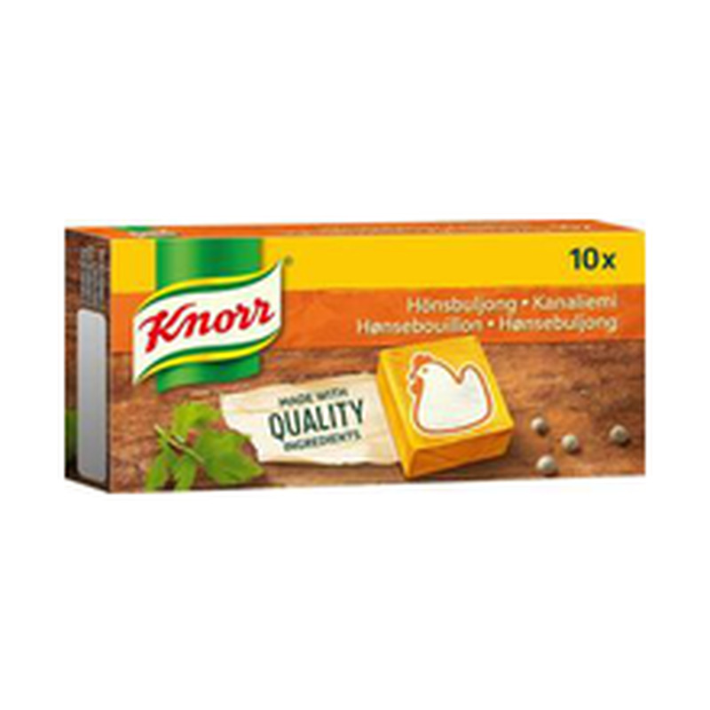 Knorr kanapuljongi kuubikud, 10 x 10 g