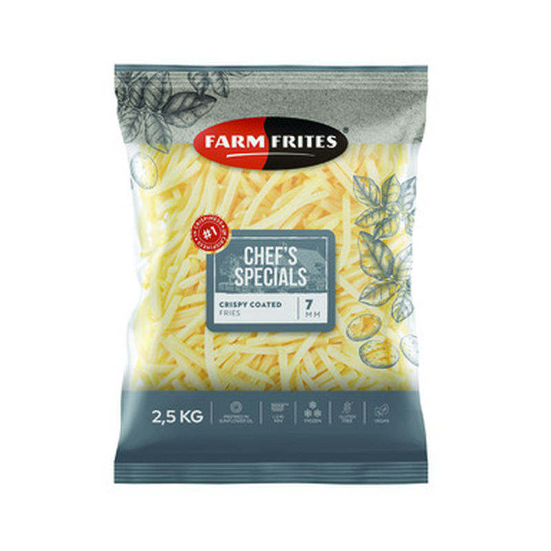 FARM FRITES Friikartulid krõbeda kattega 7mm 2,5kg