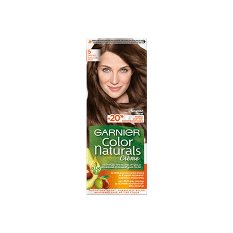 Püsivärv COLOR NATURALS N°5 Helepruun