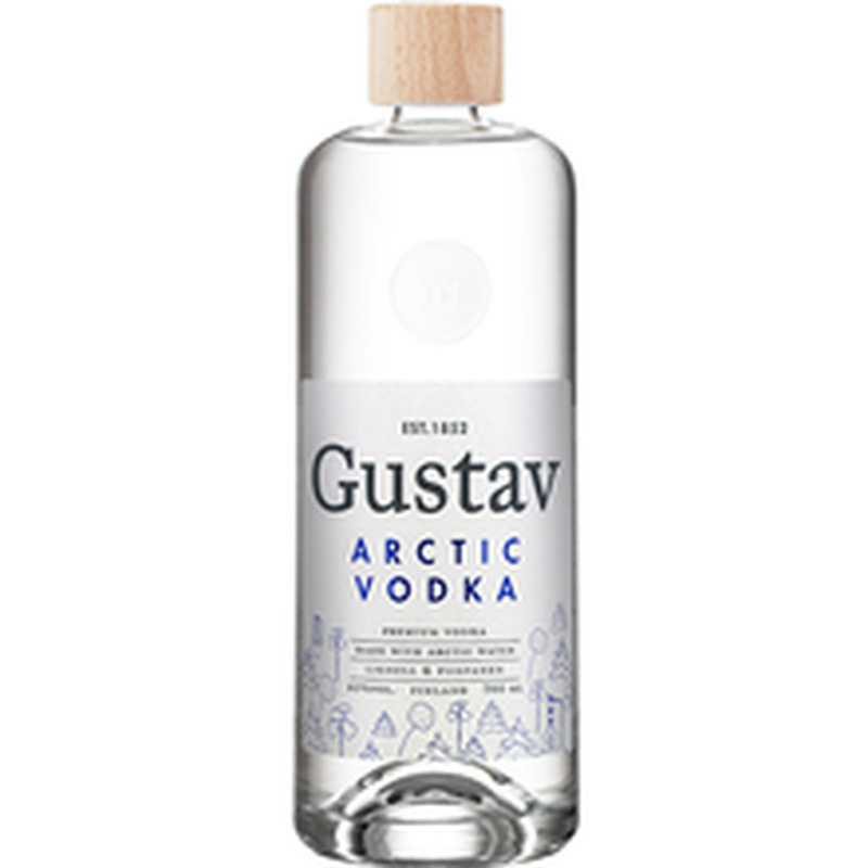 Gustav Arctic vodka 40%vol 700ml