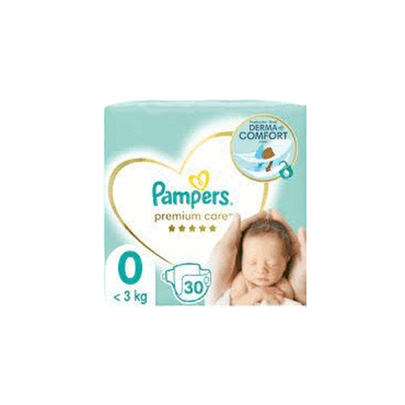 Mähkmed PAMPERS Prem.Care s0,< 3kg 30tk