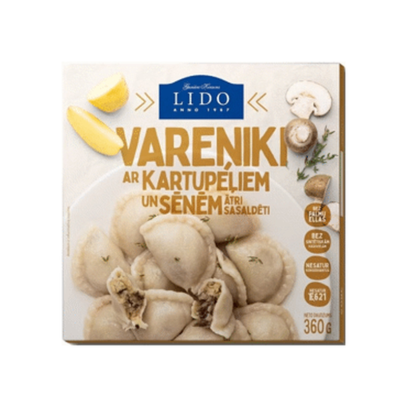 Külm.vareen. kartuli ja seen. LIDO 360g