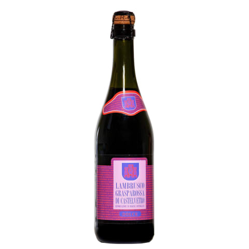 Kaitstud päritolunimetusega poolvahuvein Lambrusco Grasparossa di Castelvetro DOC 8%vol 0,75l