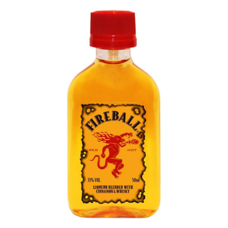 FIREBALL Cinnamon whisky 33% 5cl (kaneeli liköör)