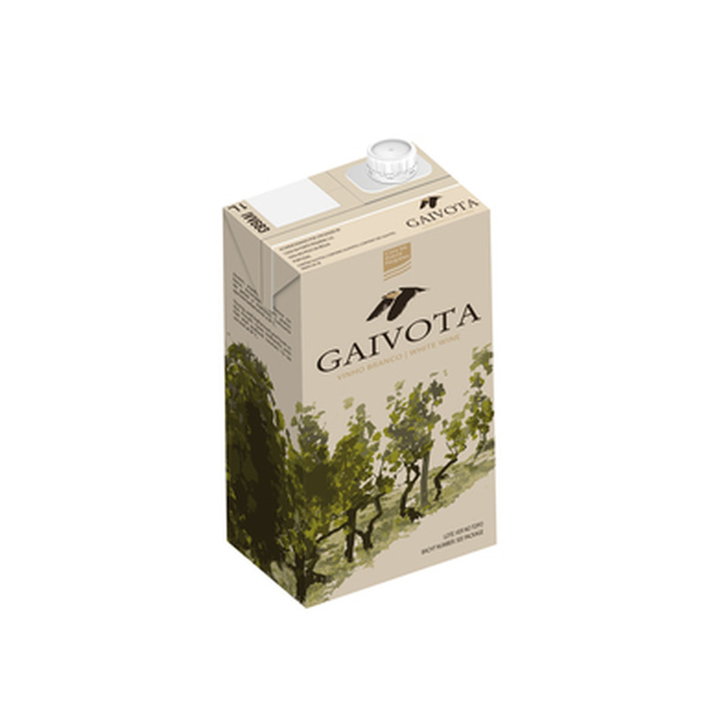 GAIVOTA White 10% 100cl (valge, kuiv, tetra)