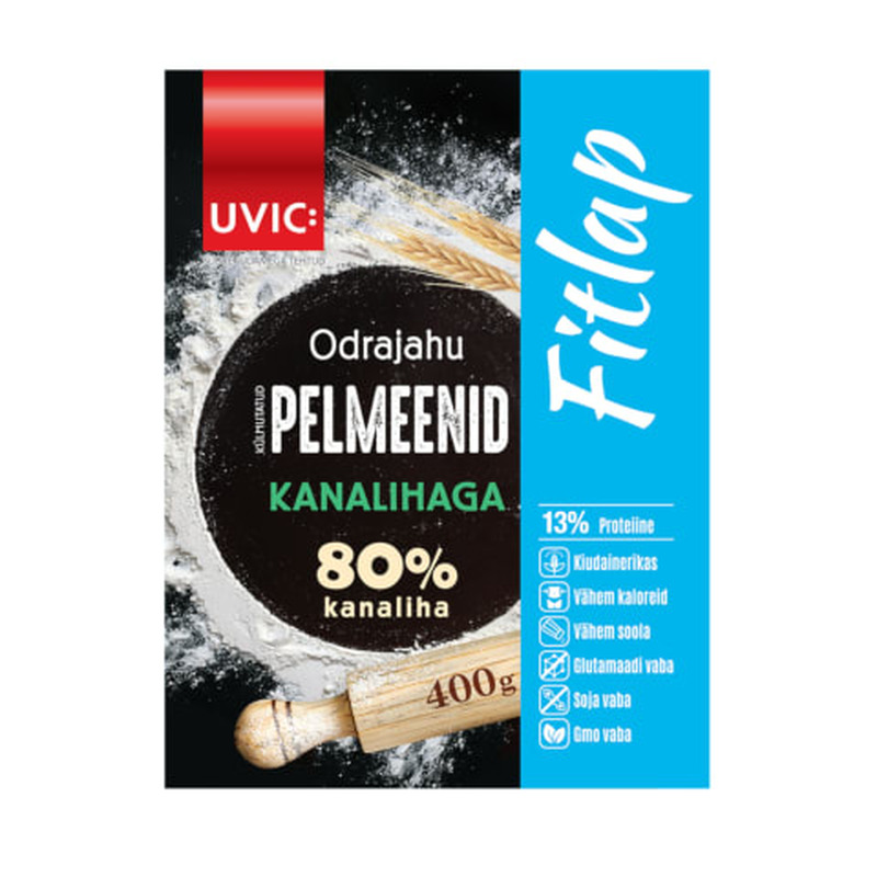 Pelmeenid kanalihaga odrajahust Fitlap 400g