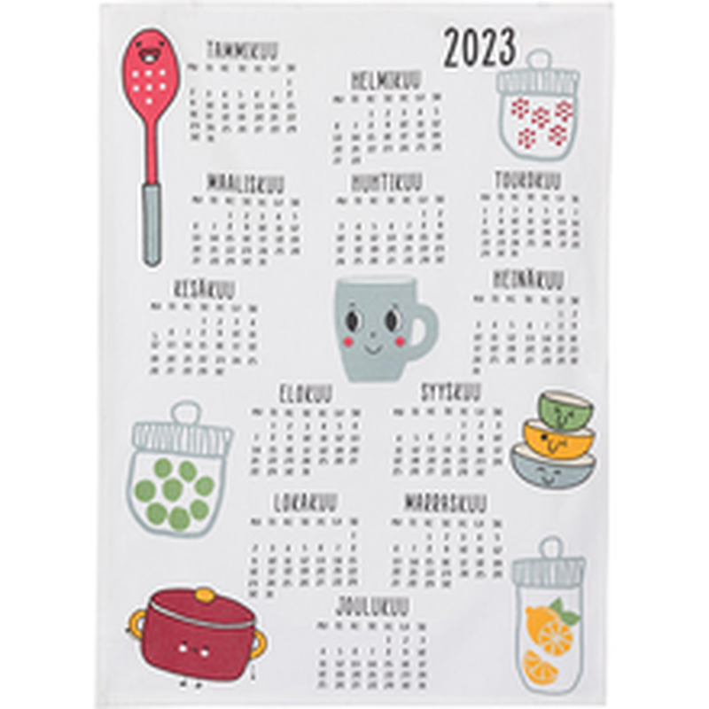 KÖÖGIRÄTT KALENDER 2023, 50x70