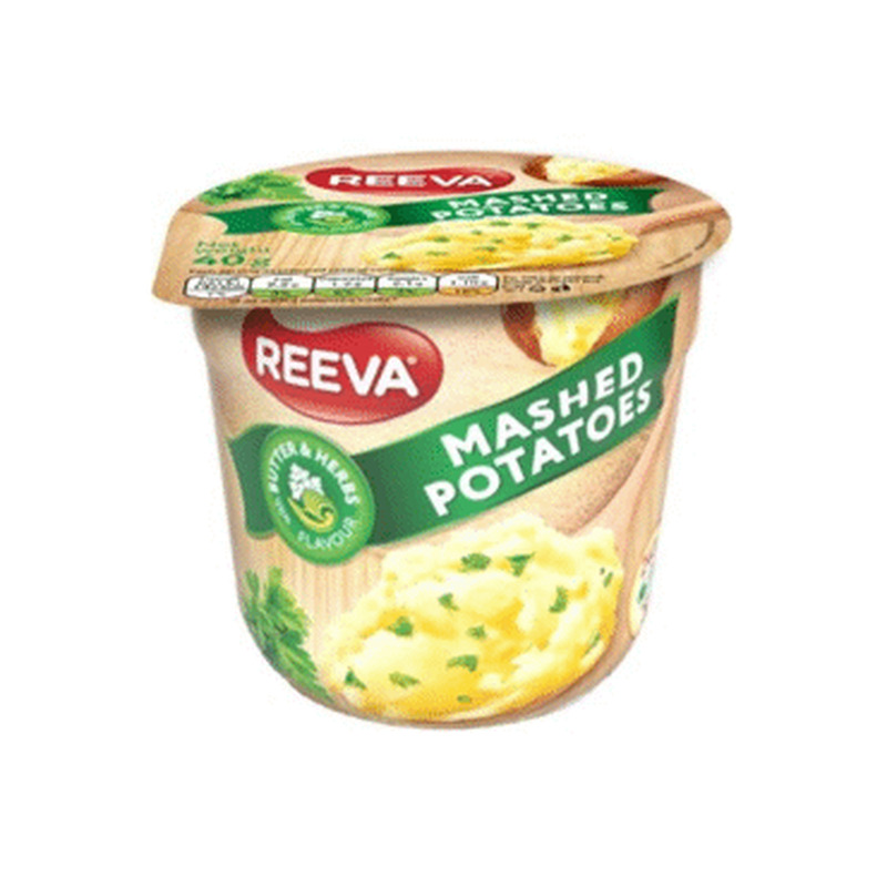 Või- ja ürdimaitseline kartulipüree, REEVA, 40 g