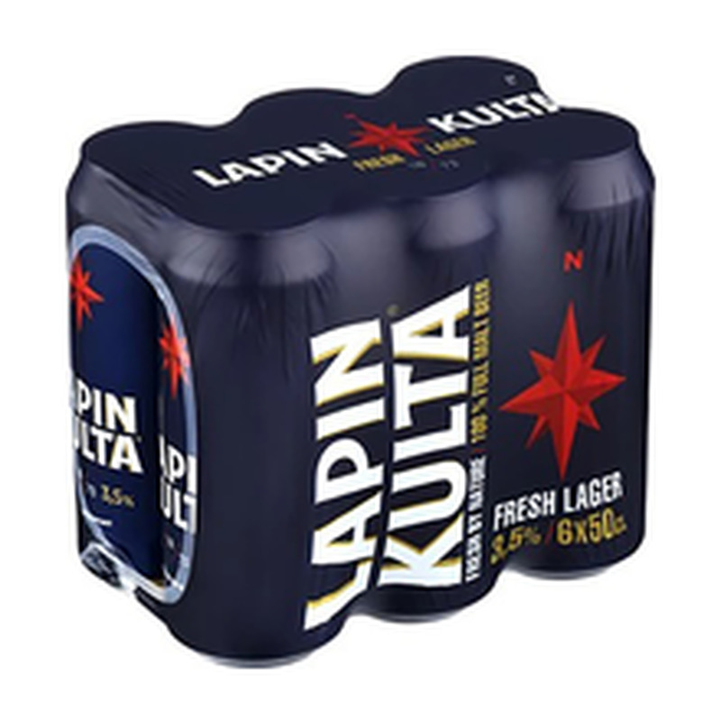 Lapin Kulta õlu 5,2%vol 6x500ml