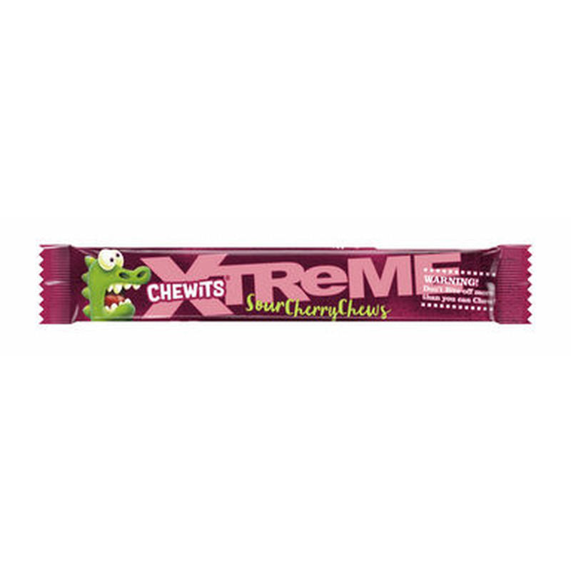 Närimiskompvekid Xtreme Cherry, CHEWITS, 34 g