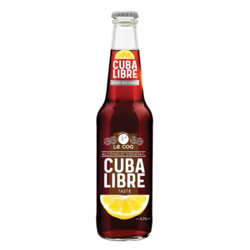 Muu alkohoolne jook Le Coq Alcoholic Cocktail Cuba Libre 4,7%vol 0,33l