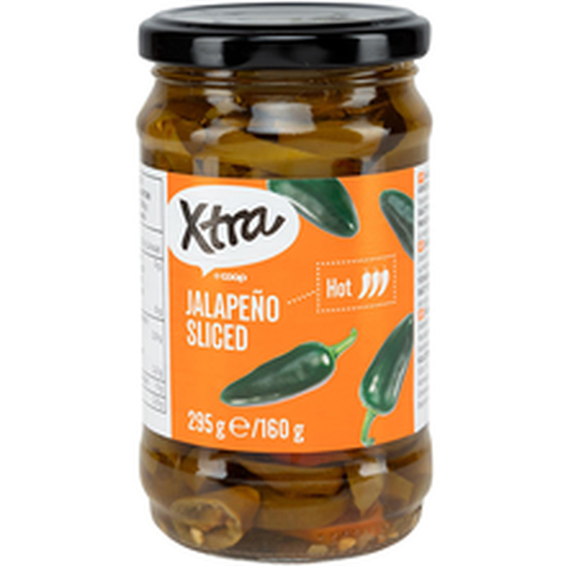 Xtra jalapeñoviilud soolvees 160g