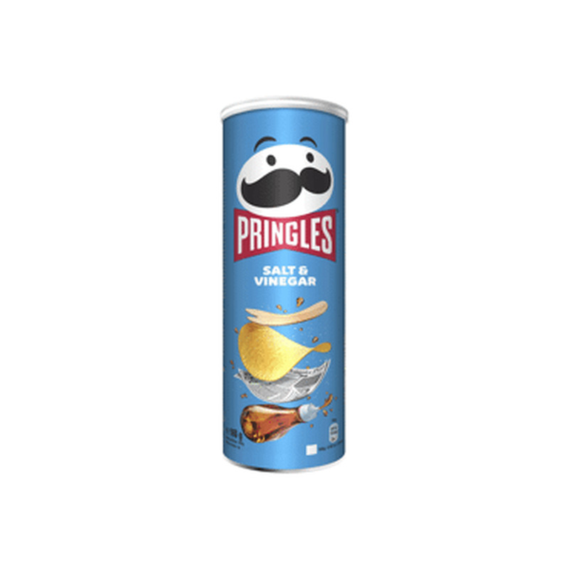 Krõpsud PRINGLES soola ja äädikaga 165g