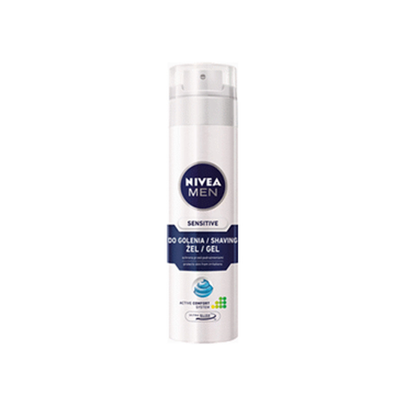 Habemeajamisgeel Sensitive meestele, NIVEA, 200 ml