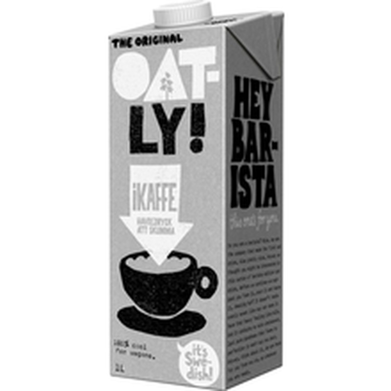 Vahustatav kaerajook Barista Edition, OATLY, 1 L