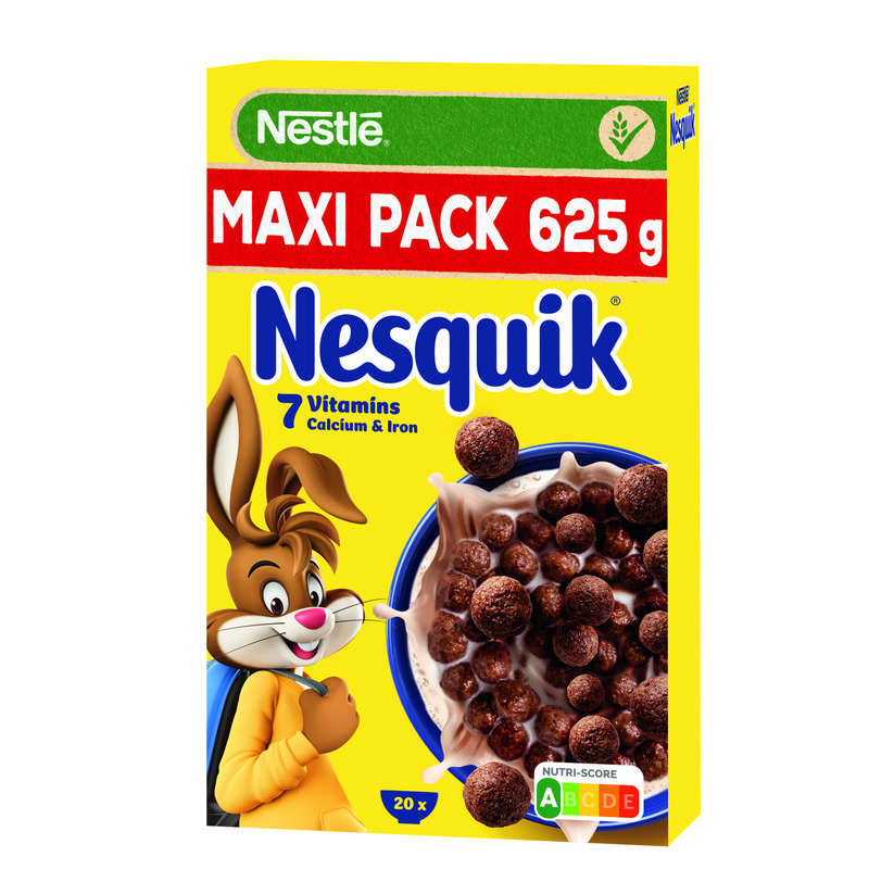 KAST 14tk! NESQUIK® kakaomaitselised hommikuhelbed 625g