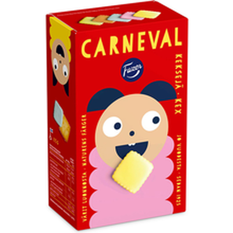 Fazer küpsised Carneval 175 g