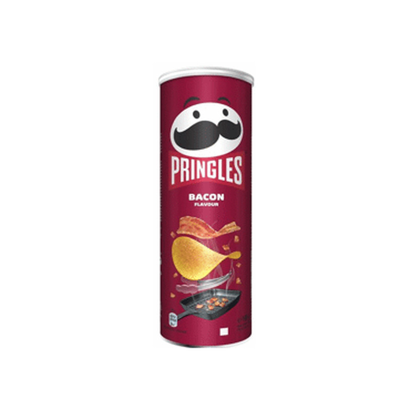 Kartulikrõpsud Peekoni, PRINGLES, 165 g