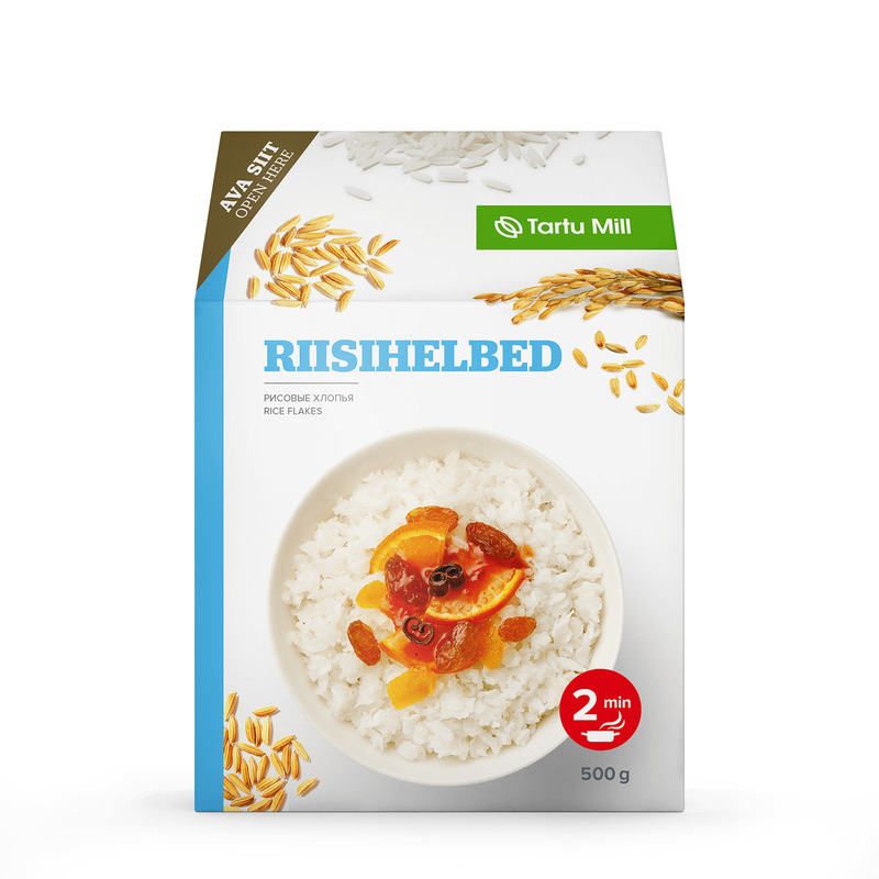 Riisihelbed, TARTU MILL, 500 g