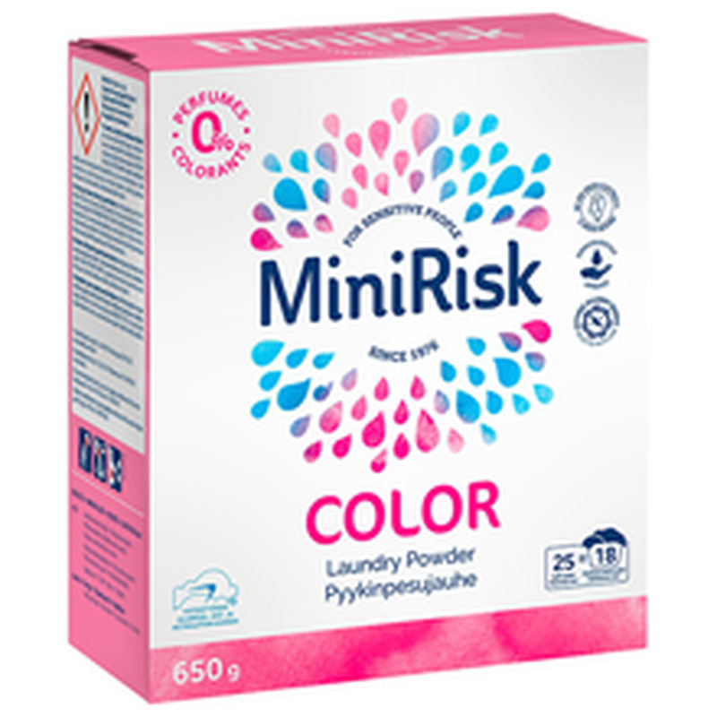 Mini risk pesupulber color 650g