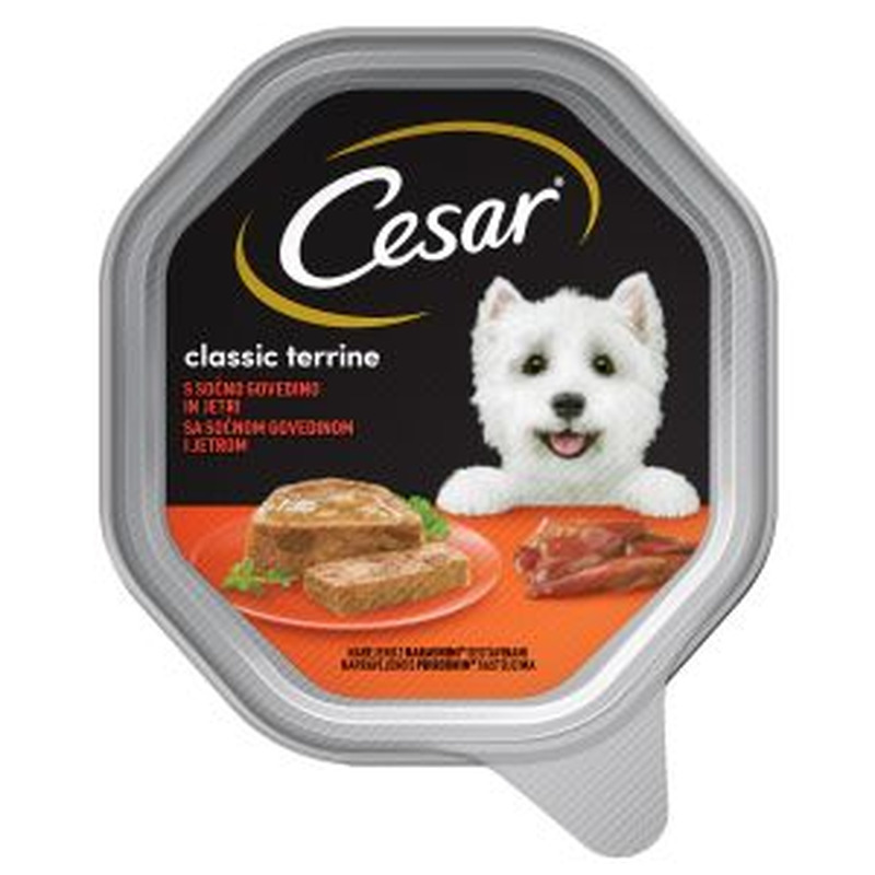 Eine koerale veise ja maksaga, CESAR, 150 g