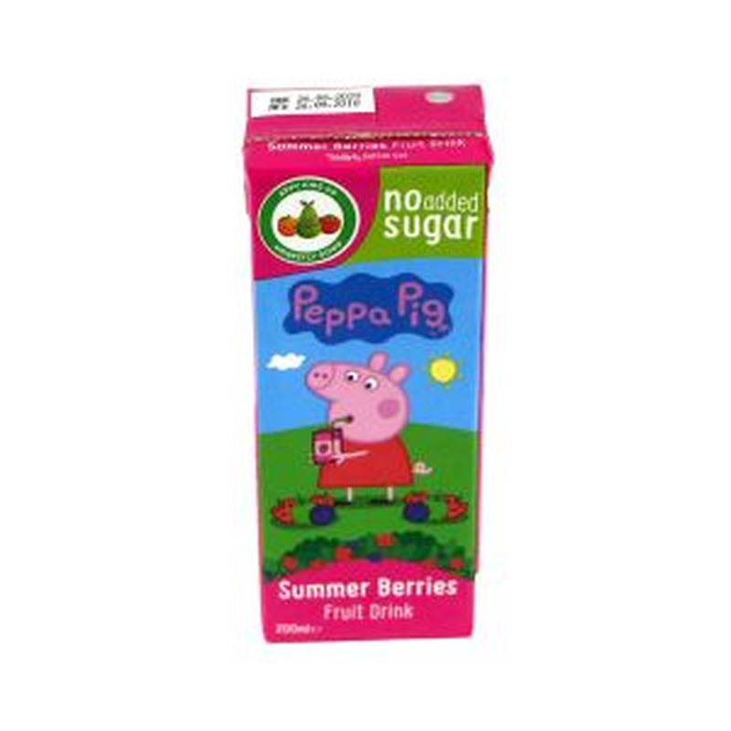 Kõrrejook suvistest marjadest, PEPPA PIG, 200 ml