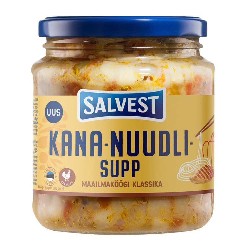 Kana-nuudlisupp, SALVEST, 530 g