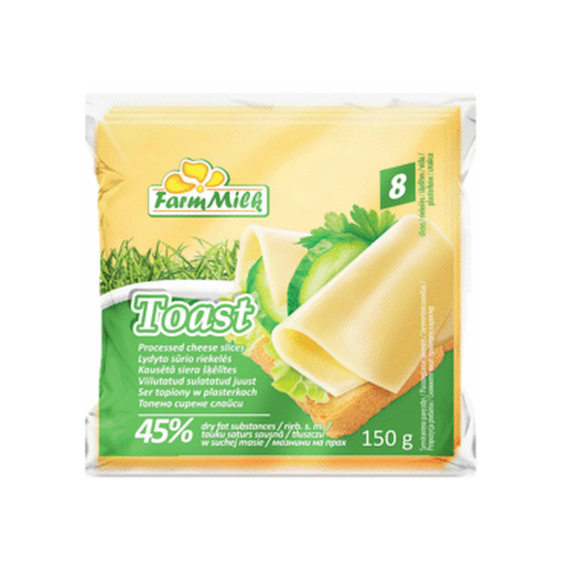 Sulatatud juust FARM MILK viil., 150g