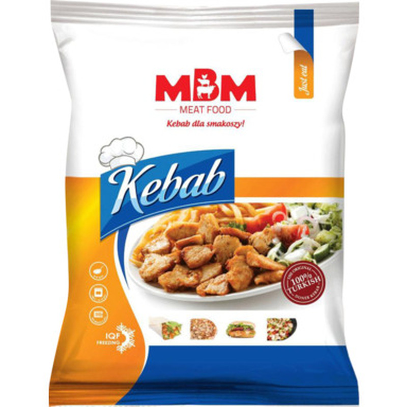 MBM Kanakebabilaastud 1kg (külmut.)