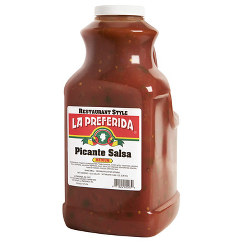 LA PREFERIDA Pikantne salsa 3,86kg (medium)