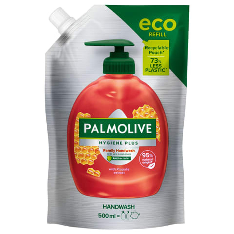 Vedelseep Palmolive Hygiene Antibacterial Red Täitepakend 500ml