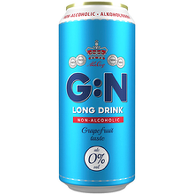 Long Drink grapefruit, alkoholivaba, G:N, 500 ml