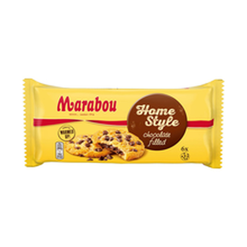 Marabou Home Style Chocolate Filled, küpsised, 156 g