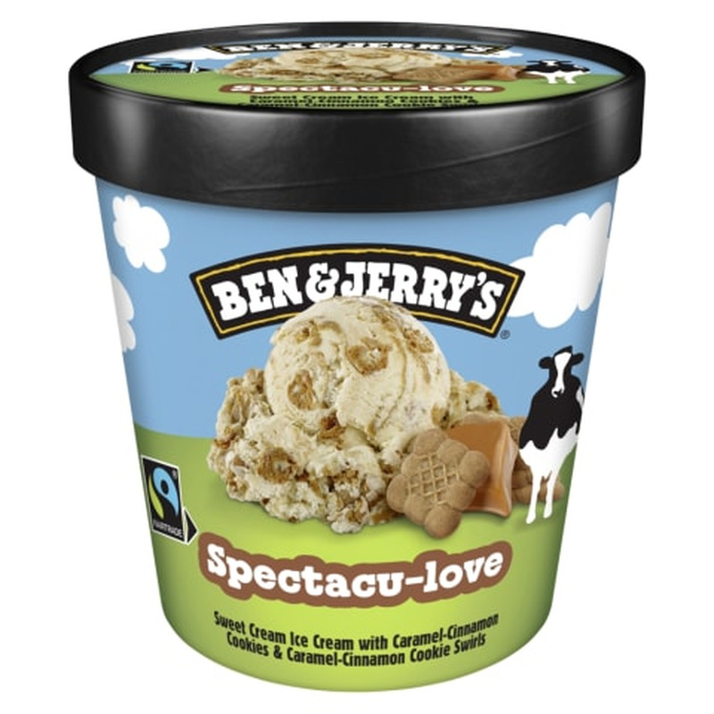 Jäätis Spectacu-love, BEN & JERRY'S, 465 ml/392 g