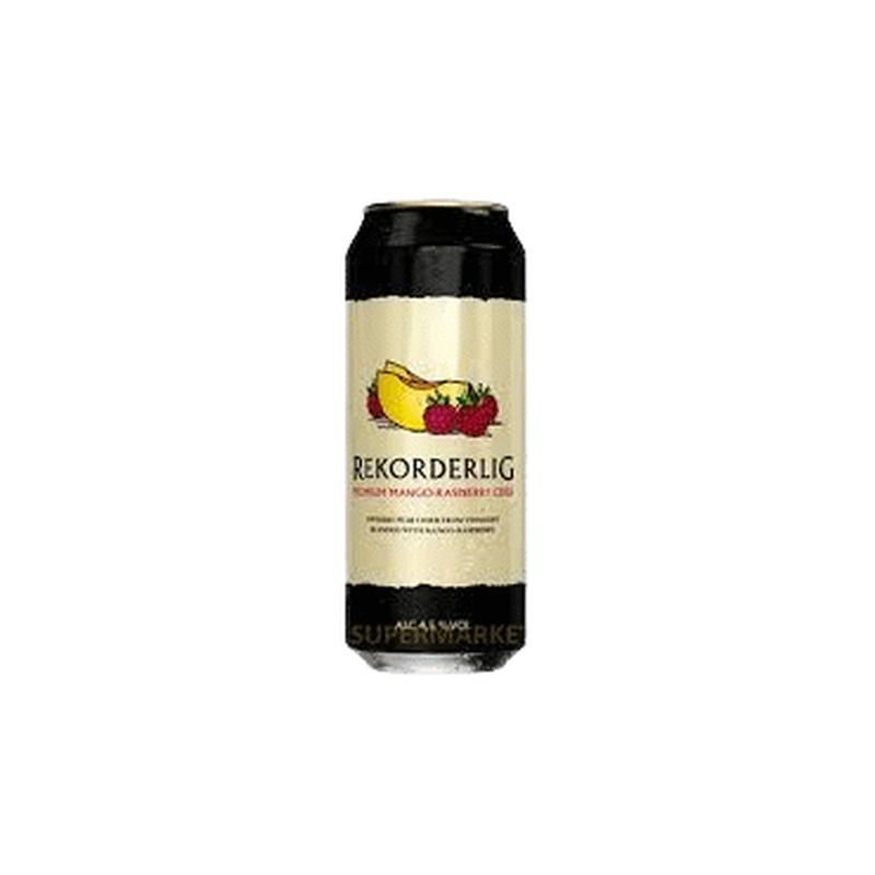 Siidr.REKORDERLIG mango-vaarika4.5%500ml