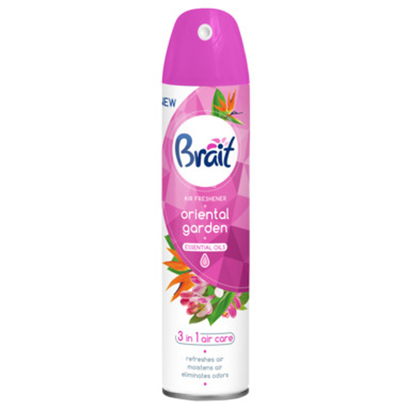 BRAIT 3 in1 Õhuvärskendaja Oriental Garden 300ml