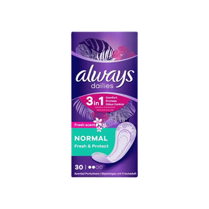 Pesukaitsmed ALWAYS Normal Fresh 30tk