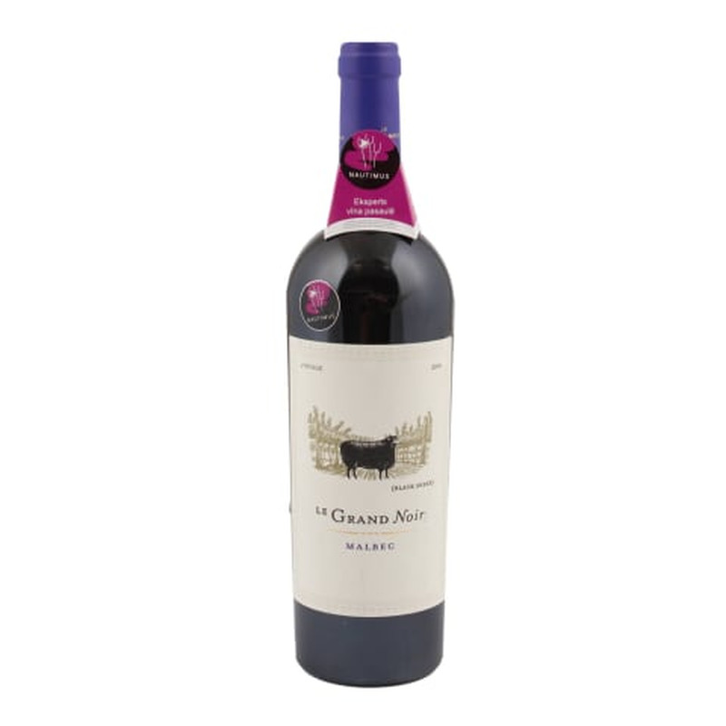 Kaitstud geograafilise tähisega vein Grand Noir Malbec 0,75l