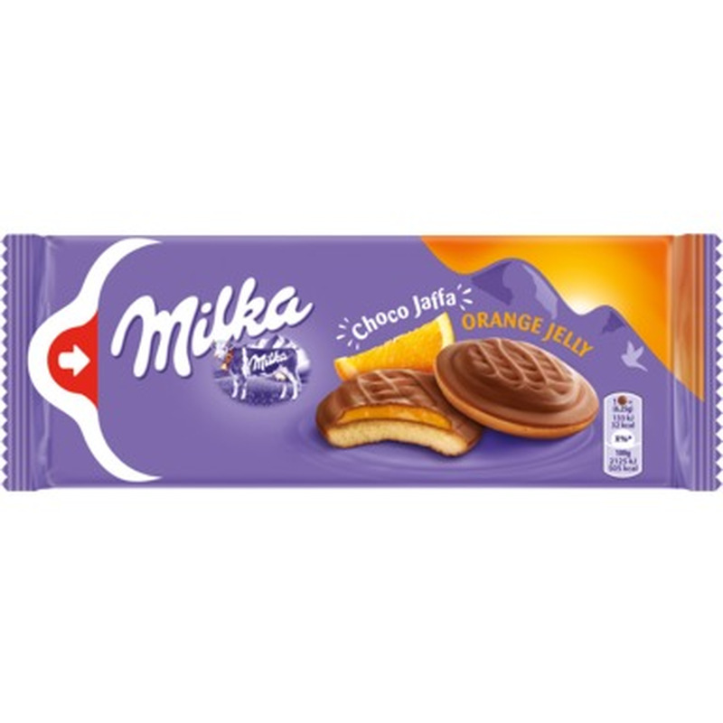 Küpsised apelsini täidisega, MILKA, 147 g