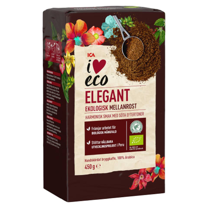 Mahekohv I Love Eco keskmine röst 450g