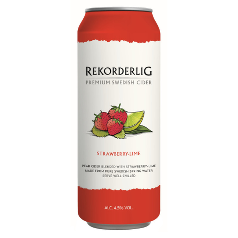 Siider Rekorderlig Cider Strawberry-Lime 4,5%vol 0,5l prk